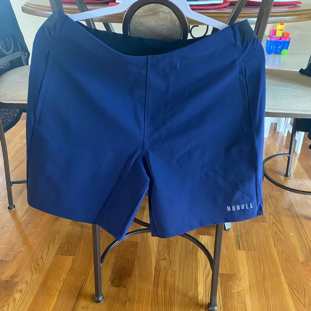 NoBull 8.5 Shorts Navy Size Large NWT